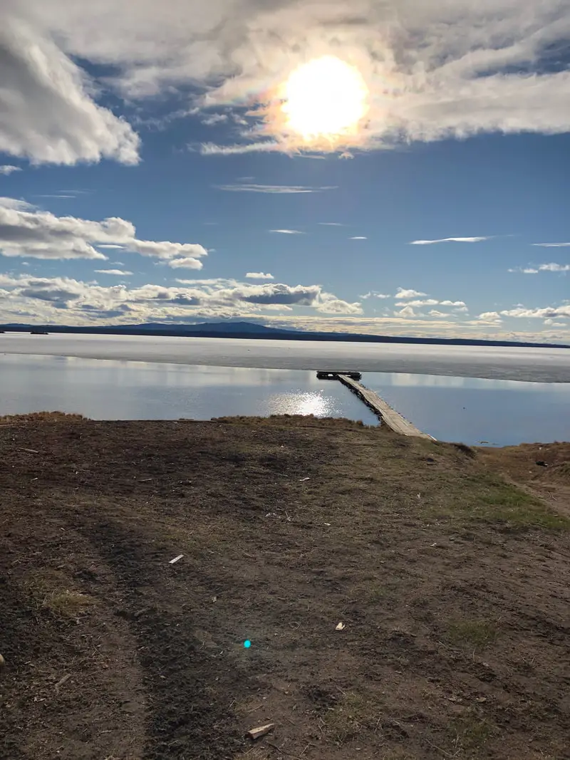 Colville Lake in Spring